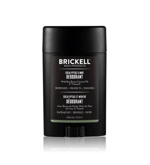 Brickell Men's Dezodorantas (eukalipto ir mėtų kvapo)